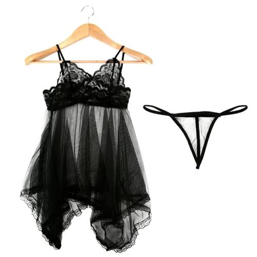 Foto Produk Lingerie Seksi Wanita Lingeri Baju Tidur Transparan Murah Seserahan SP dari Parrot Computer