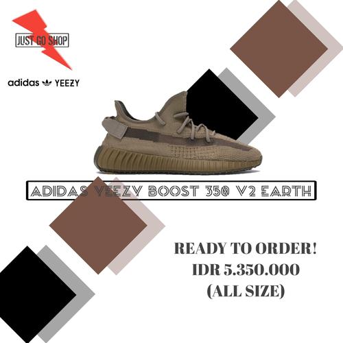 Jual ADIDAS YEEZY BOOST 350 V2 EARTH 