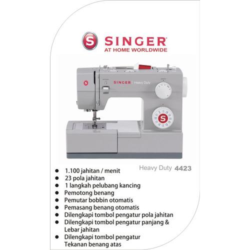 Jual Mesin Jahit Singer Portable 4423 Terbaik Jakarta Barat Liona Teknik Tokopedia