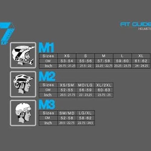 Jual Seven idp 7idp Helmet M2 Grey Abu 