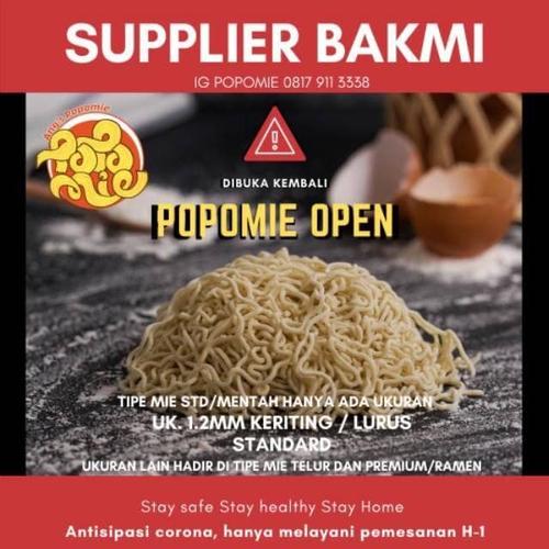 Foto Produk Mie Mentah - 1.25mm Keriting dari Popomie