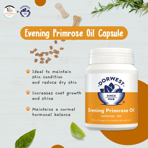 Jual Dorwest Evening Primrose Oil Dog Skin Supplement Vitamin Kulit Anjing Jakarta Barat Petworld Tokopedia