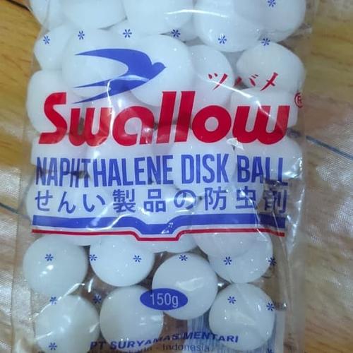 Foto Produk Swallow Naphthalene Disk Ball 150 gr White dari smile90