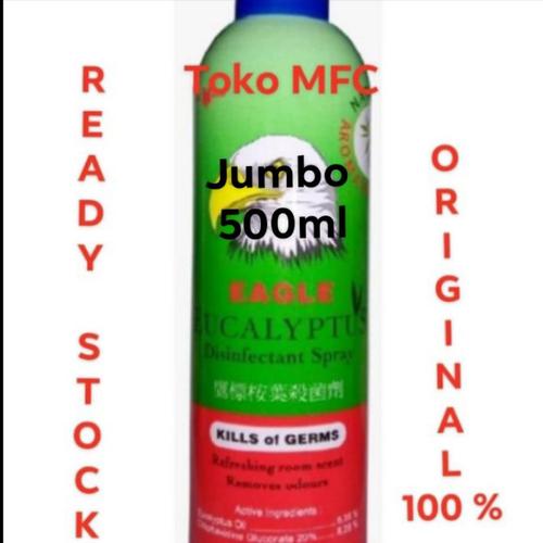 Foto Produk EAGLE EUCALYPTUS DISINFEKTAN SPRAY JUMBO 500ML. dari Toko MfC