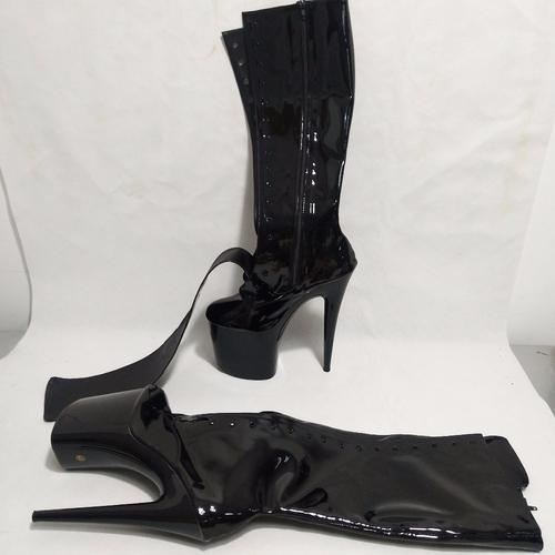 Jual 8 inch high heel boots for women 