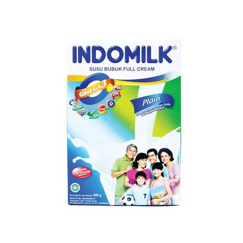 Foto Produk INDOMILK FULL CREAM BOX 400 G dari Yogya Online Supermarket