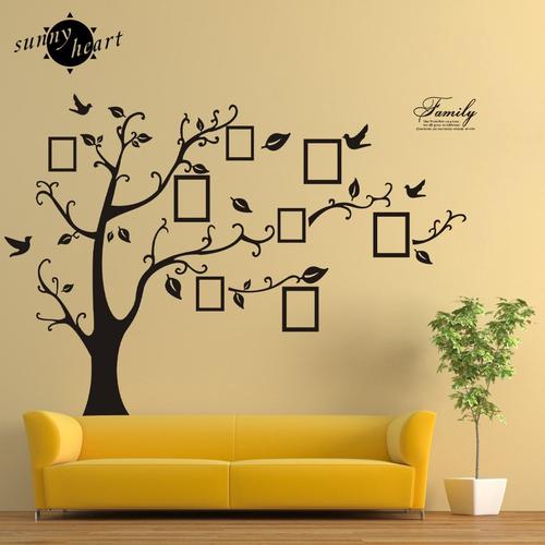 Jual PVC Photo Frame Bird Decal Decor 