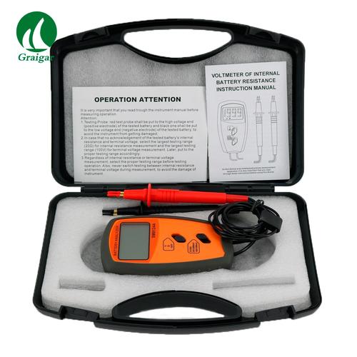Jual Voltmeter of internal battery resistance SM8124 Impedance Meter