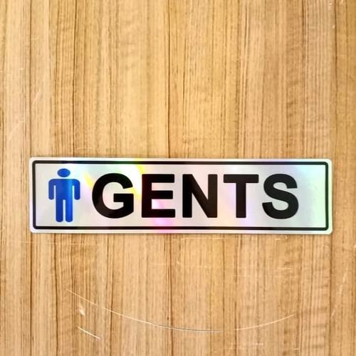 Jual SIGN LABEL K3 RAMBU GENTS UKURAN 4X18CM - Jakarta Barat - Solindo ...