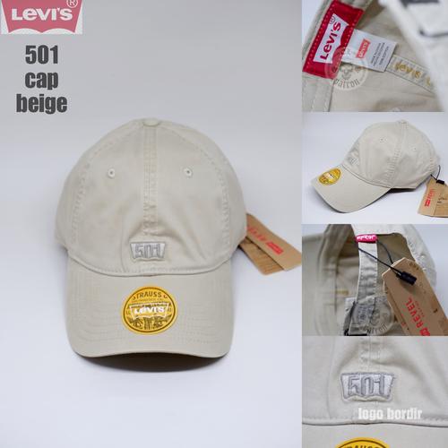 Jual topi baseball Levis 501 classic 