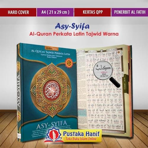 Jual Al Quran Terjemah Perkata Asy Syifa A4 Alquran Latin Tajwid Warna Jakarta Timur Pustaka Hanif 