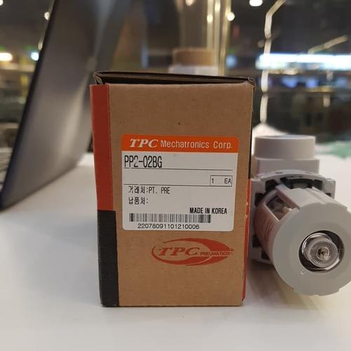 Jual AIR FILTER REGULATOR TPC PP202BG / PP2 02BG 1/4" Kota Tangerang