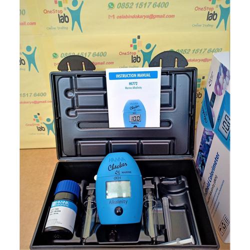 Hanna HI772 Alkalinity Checker - Saltwater Aquarium Test Kit Colorimeter For DKH Measurement