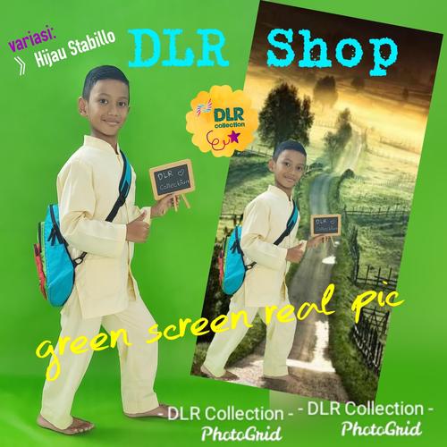Foto Produk green screen bahan kain spunbond dari DLR Shop