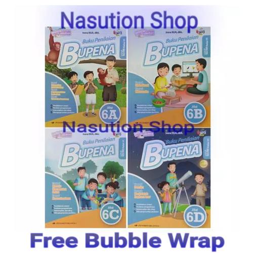 Gambar Bupena 6A 6B 6C 6D Kelas 6 SD Erlangga - Bupena 6C dari nasution. shop Jakarta Timur Tokopedia