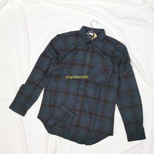 Foto Produk Kemeja Flanel Pria Lengan Panjang Kemeja Casual charliescloth 801 - M dari charliesjeans