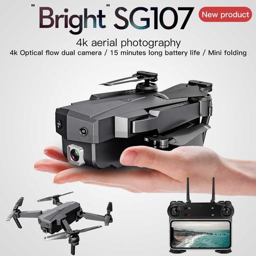 Jual Drone ZLRC SG107 Quadcopter folding camera 4k 1080p 16mp WIFI murah -  Jakarta Barat - Indronesia | Tokopedia