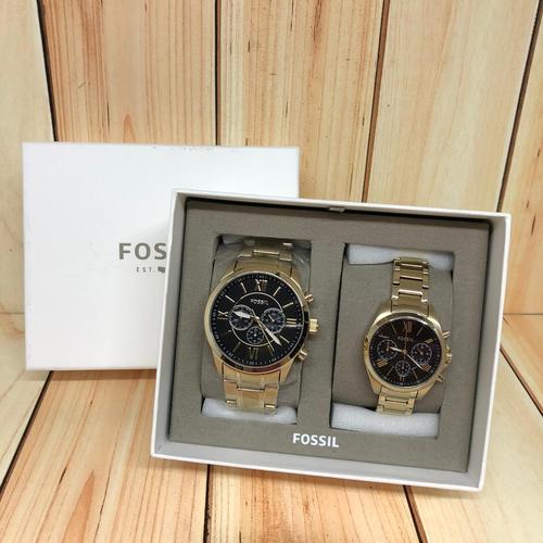 Fossil His and Her Chronograph 