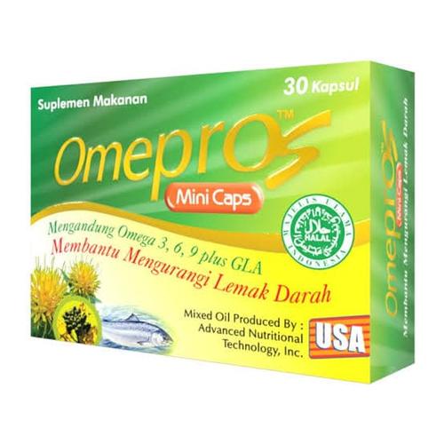 Jual Omepros Mini Caps (1 box isi 30 