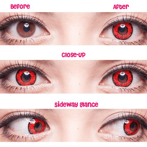 Gambar Crazy Softlens Red Wizard Lens dari Nicula Beauty Store Jakarta Barat Tokopedia