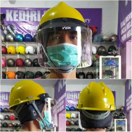 Jual APD Face Shield Helm Proyek - Kab. Kediri - waankutukunen | Tokopedia