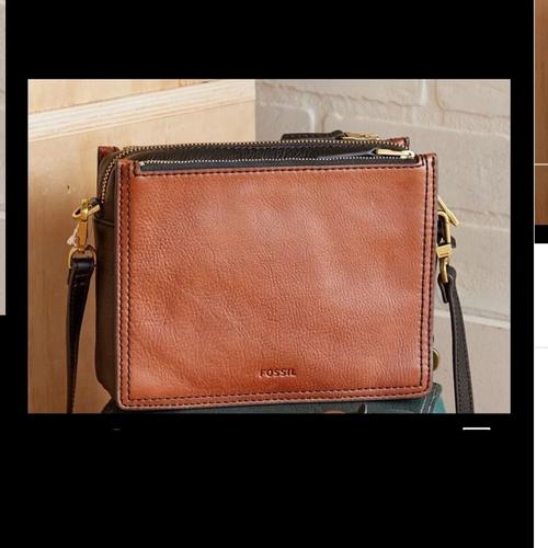 Foto Produk Ready Fossil Campbell Crossbody Brown Black dari ferliarj16