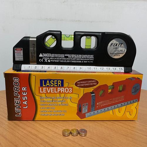 Foto Produk Laser Waterpass Digital Level Measure Tape Aligner Ruler Level Pro3 - non magnet dari RWshopss