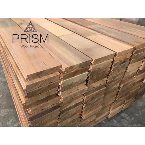 Jual Flooring kayu ulin lantai kayu solid ulin free ongkir jawa - Kota