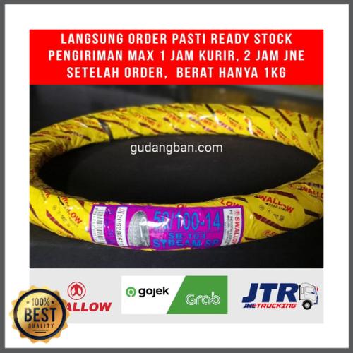 Foto Produk Jual Ban Luar Swallow Uk 50 / 100 -14 StreamSP TUBETYPEE Berkualitas dari cashless604
