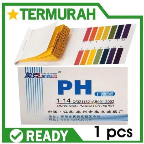 Jual Kertas Lakmus Kertas Ph Air Alat Ukur Ph Air Jakarta Barat Aivishope Tokopedia