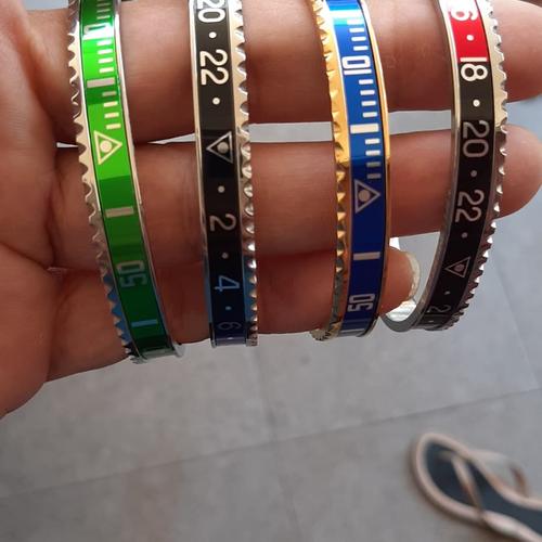 Jual Gelang Tangan ROLEX BEZEL TItanium 