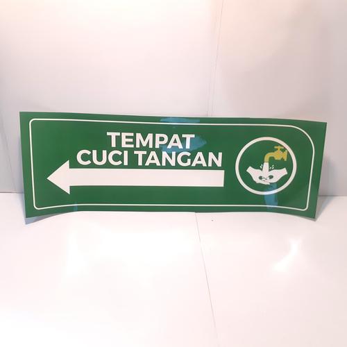 Foto Produk Stiker Penunjuk Arah Cuci Tangan dari Syafana