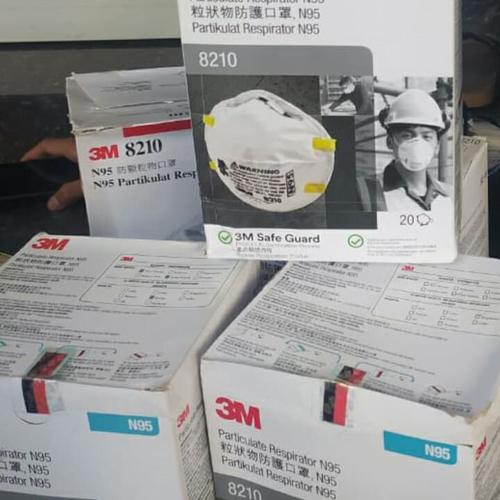 Gambar masker N95 8210 dari OBR Asesoris Jakarta Timur Tokopedia
