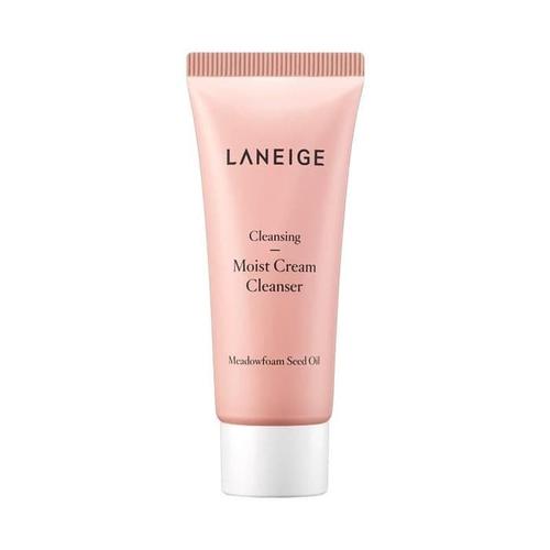 cara pakai laneige moist cream cleanser