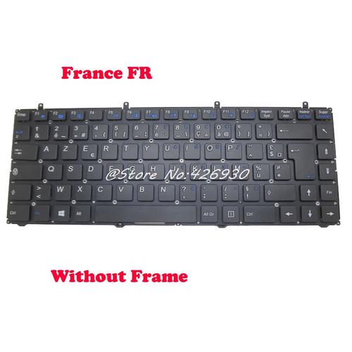 Laptop Keyboard for CLEVO W840SN W840SU W840SU-T Danish DM with Black Frame Laptop Keyboard for CLEVO W840SN W840SU W840SU-T Danish DM with Black Frame