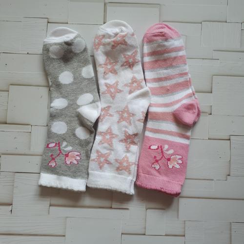 Foto Produk ORSO Kaos Kaki Anak Perempuan 3pasang Seri Bintang K dari Meg's Bookstore