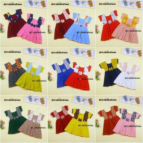 Jual Baju Anak Dress Nadine uk Bayi 3 