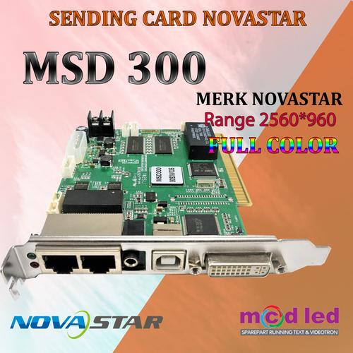 Jual Novastar MSD300 Sending Card Led Display Synchronous Control Card ...