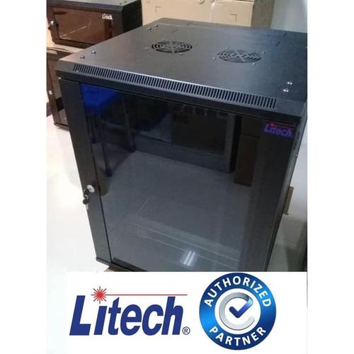 Jual Litech Wallmounted Rack 15U depth 600mm / Rack Server 15U Single ...
