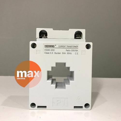 Jual CT HOWIG - HG30-200, 200/5A, Class 0.5, 5VA (Current Transformer ...