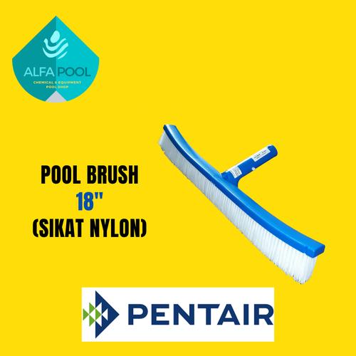 Jual SIKAT KOLAM RENANG 18 " PENTAIR RAINBOW NYLON POOL BRUSH 18