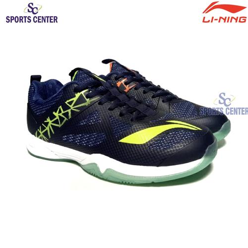 Foto Produk New Sepatu Badminton Lining Cloud Ace 6 / VI AYTQ055 Navy Lime dari Sports Center