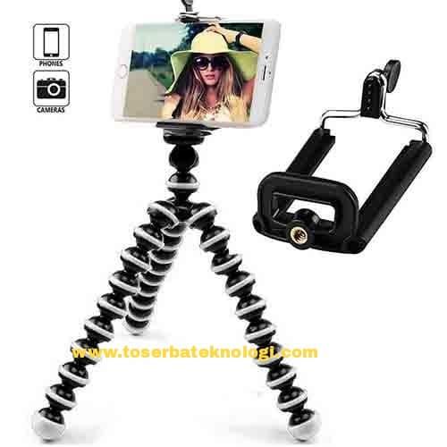 Gambar Tripod Gorila flexible untuk handphone dari Toserba Teknologi Official Kota Bandung Tokopedia