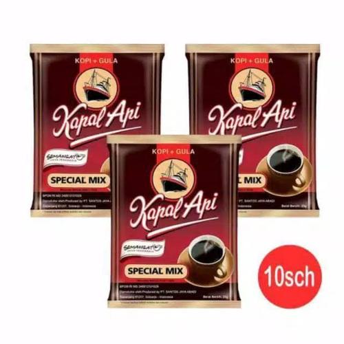Foto Produk KOPI KAPAL API SPECIAL MIX 1 RENCENG / KOPI KAPAL API GROSIR MURAH dari DailyFashionTNG