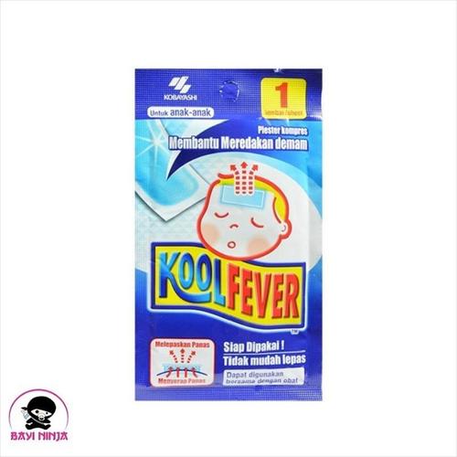 Foto Produk KOOLFEVER Plester Kompres Demam Untuk Anak isi 1 lbr dari BAYININJA