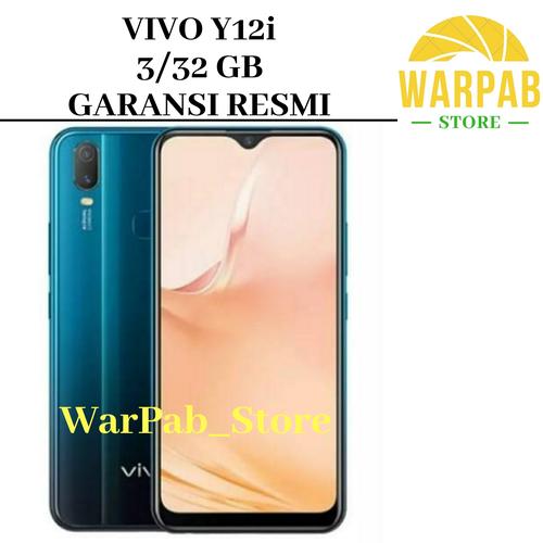 Foto Produk HP VIVO Y12i 3/32 GB - FIFO Y 12 i RAM 3GB ROM 32GB - VIVO Y12 i RESMI - Biru dari Warpab Store