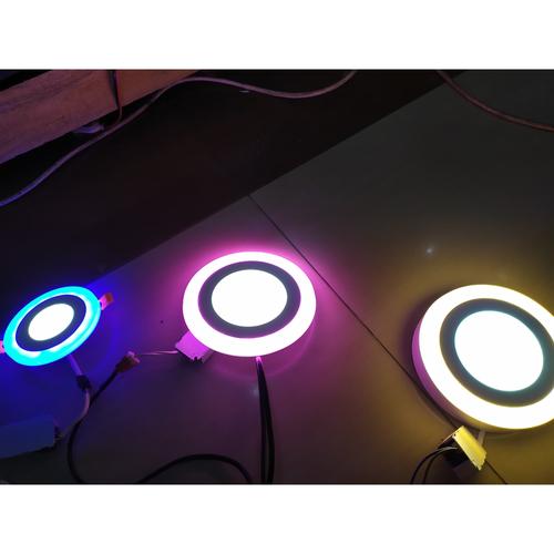 Jual Rocia Downlight Panel LED IB Tanam 2 Warna Bulat 3+3 watt - Biru ...