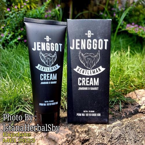 Foto Produk Cream Rambut B JENGGOT GENTLEMAN BPOM | Penumbuh Jamban dan Rambut dari istanaherbalsby