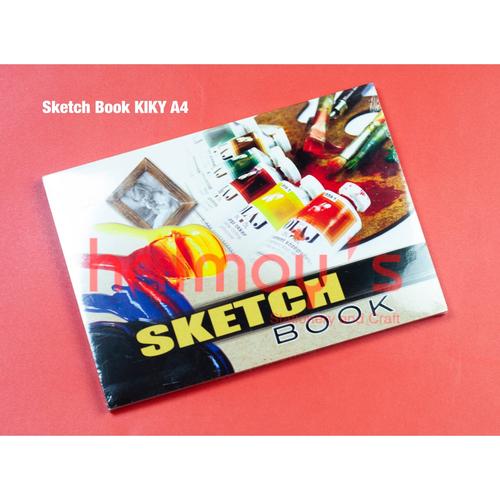 Jual SKETCH BOOK / BUKU SKETSA / GAMBAR KIKY A4 150 GSM 50 LEMBAR