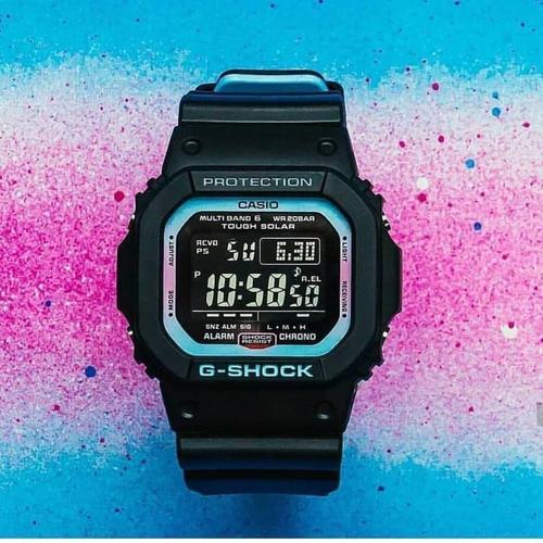 Jual SaLe!! Terbaru !! Jam G-Shock GW-M5610 Neon Accent Color Black x Blue  - Jakarta Pusat - Watch Central indonesian | Tokopedia
